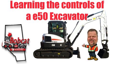 is it hard to operate a mini excavator|operating a bobcat mini excavator.